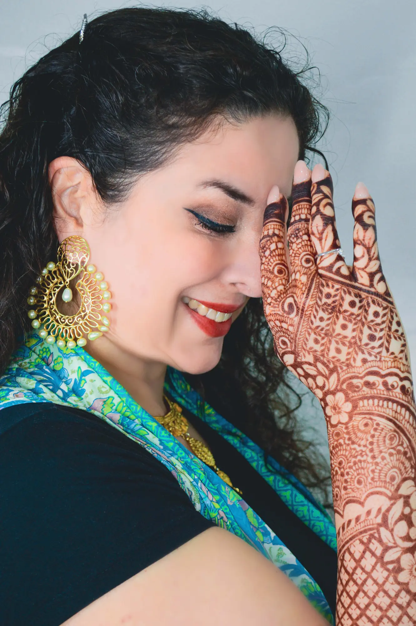 Magda, henna artist and founder of Gipsy Henna BCN